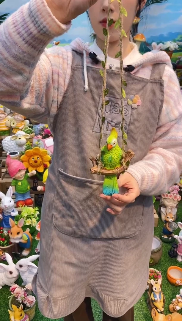 【闪购商品】红陶秋千鹦鹉