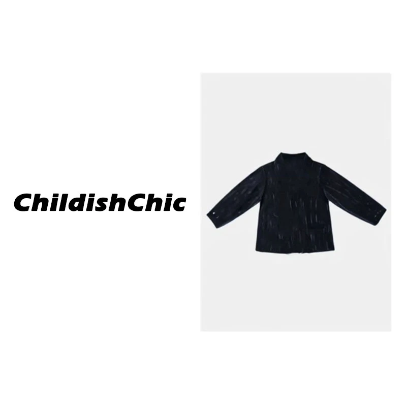 【ChildishChic高定童装】MF01黄金甲设计款高定轻奢棉服NO退NO换