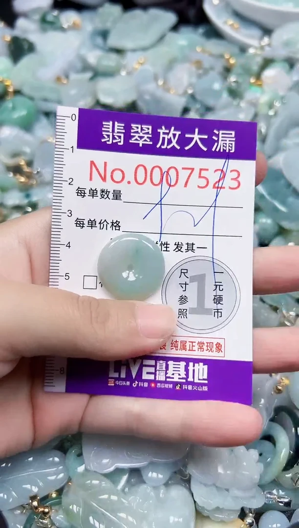 颈饰未镶嵌翡翠7523