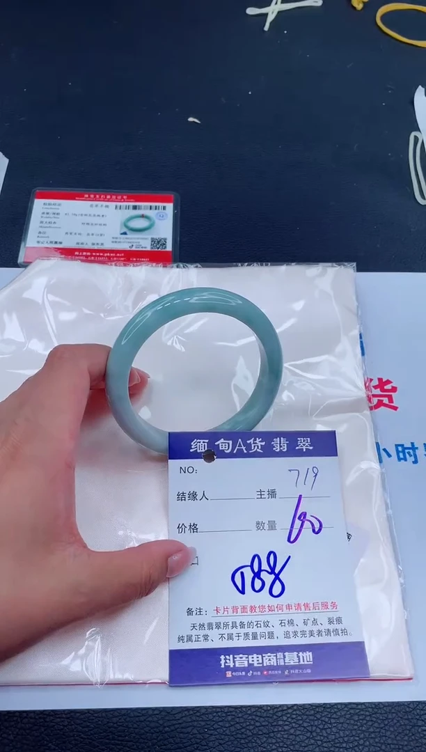 未镶嵌手镯翡翠588