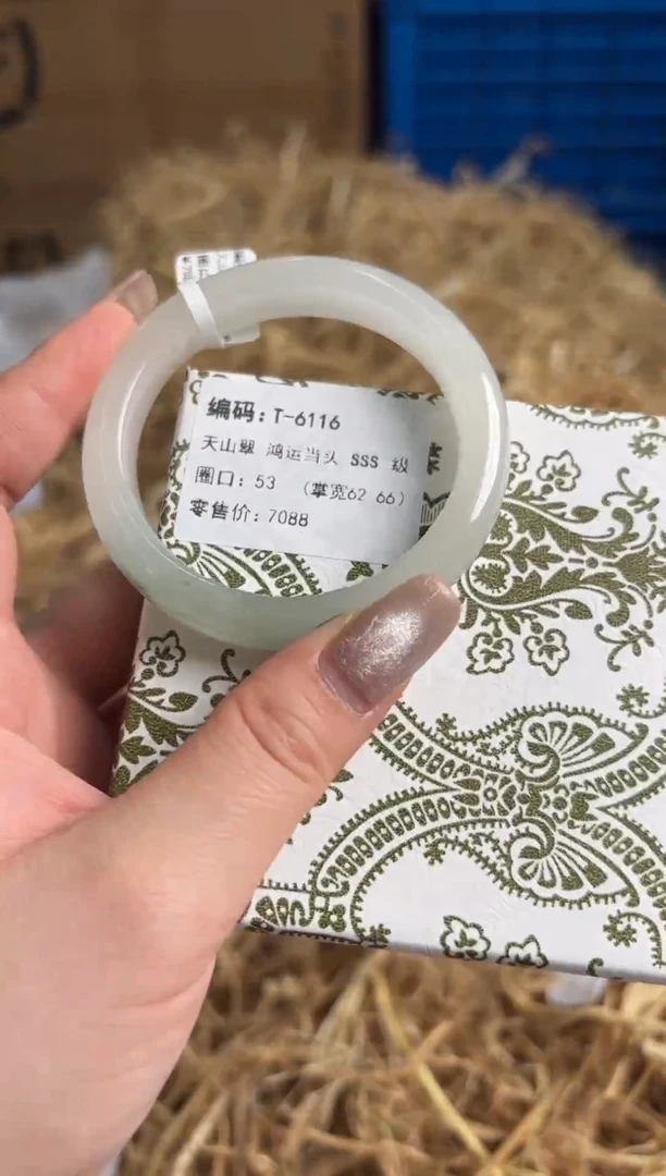 未镶嵌手镯石英质玉T-0116