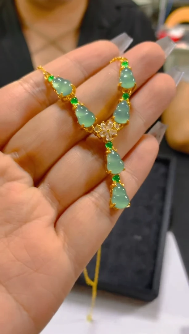 套链未镶嵌翡翠多样性发一