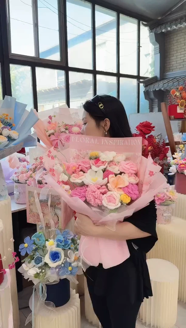 非遗手工定制花束，孤品清仓！！