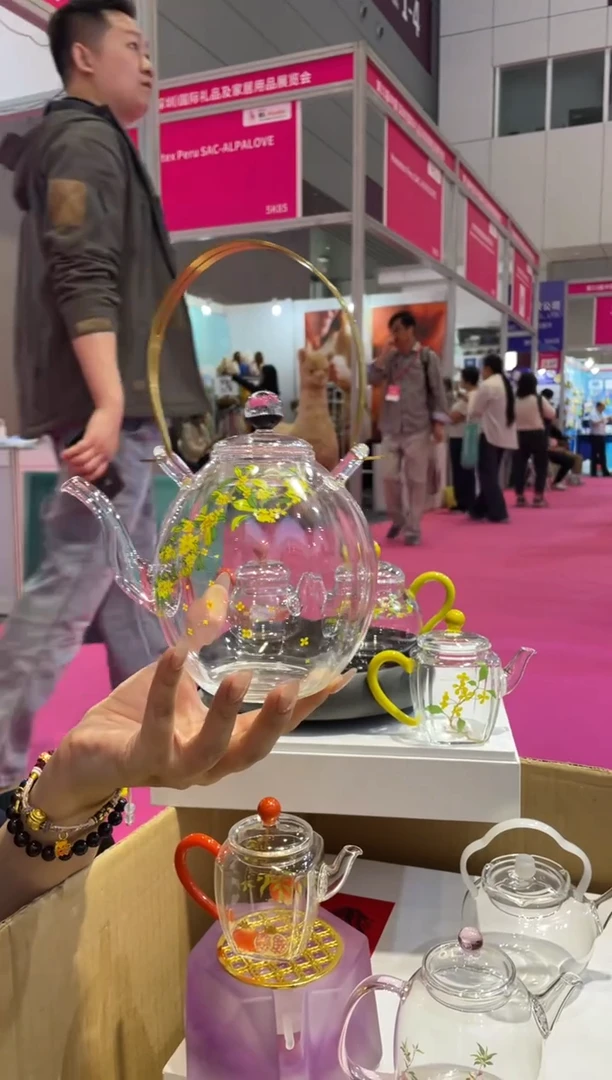 手工艺品琉璃九河星语有福提梁壶啊啊