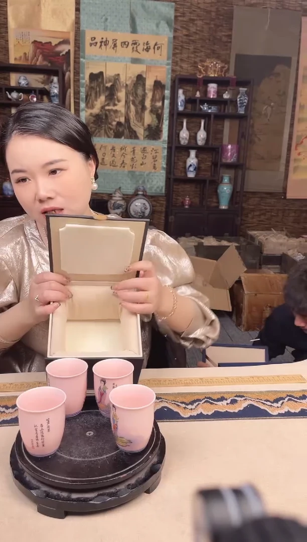 摆件瓷景德镇陶瓷摆件Y109