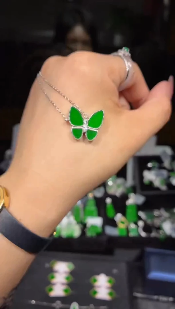 银S925镶嵌定制翡翠34定制翡翠-多样性发货（发其一）