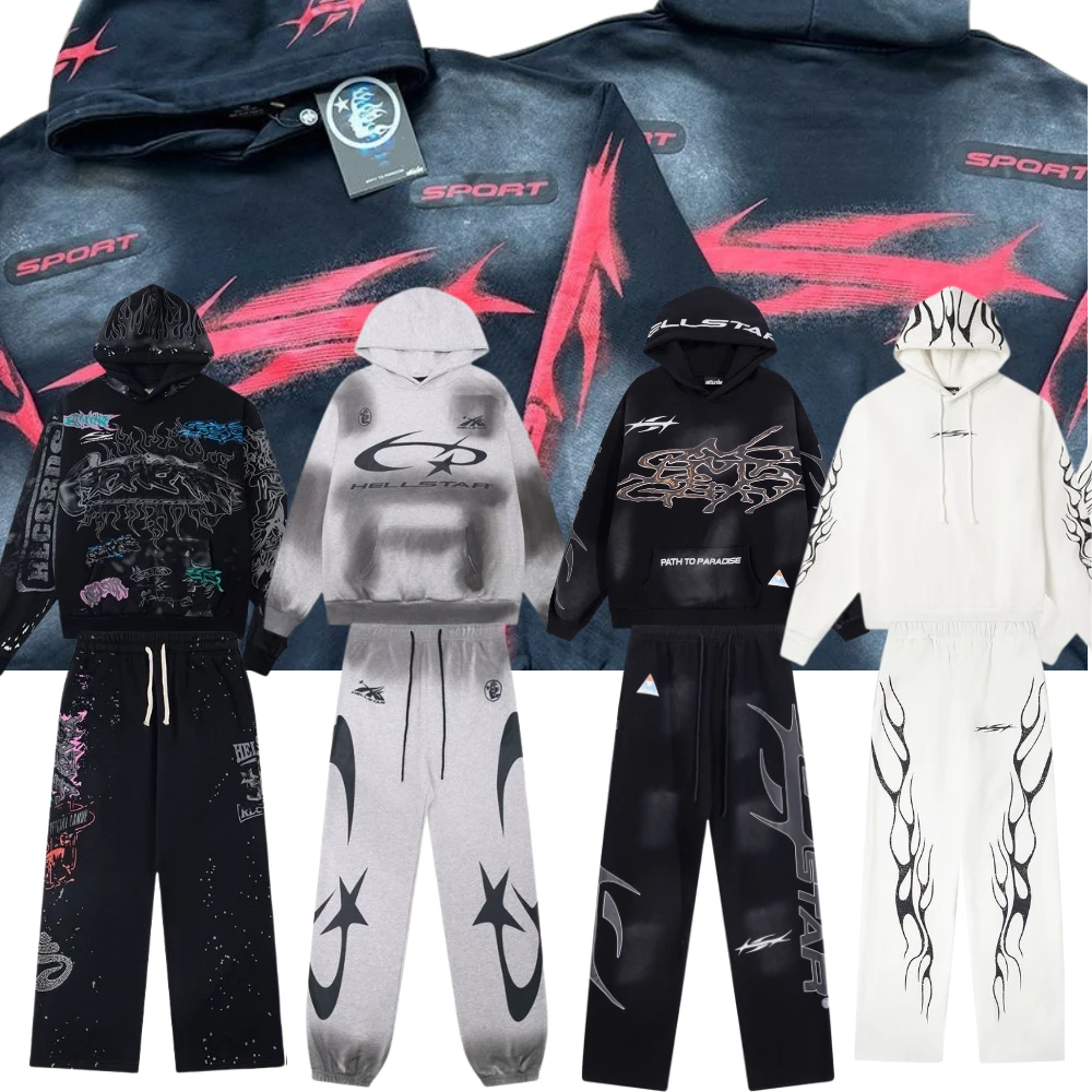 5️⃣ Hellstar地狱之星2025卫衣卫裤秋冬套装全合集