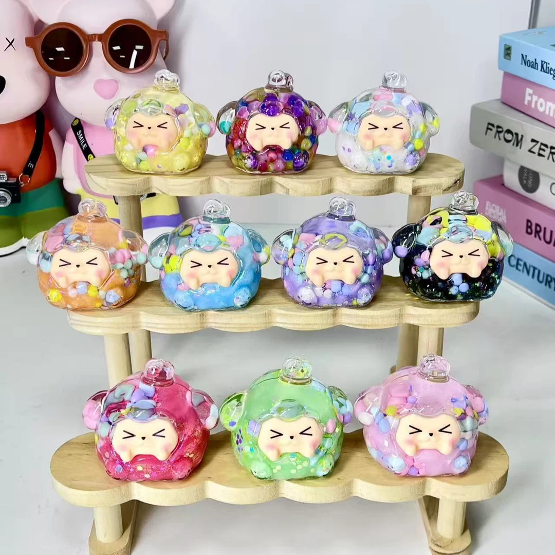 《混拆》超大号diy入油流沙潮玩莉莉丝大团子耳机兔火龙果