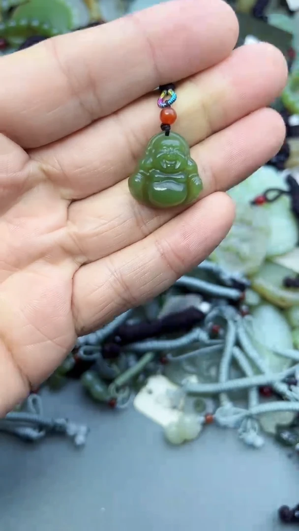 颈饰未镶嵌和田玉多样性发货  拍一发一