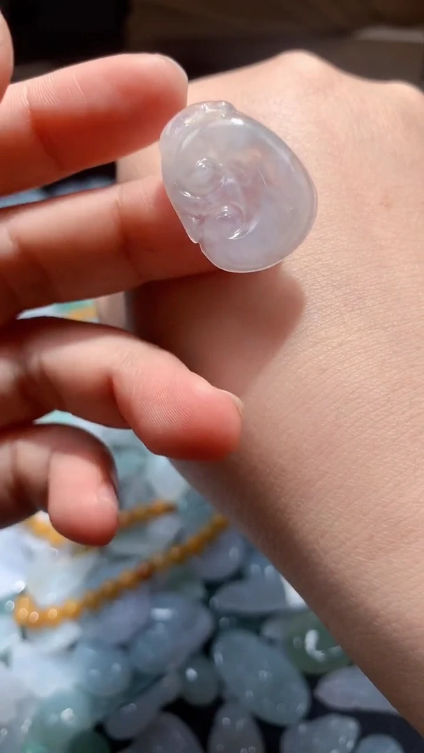 翡翠未镶嵌颈饰翡翠A货（不含链）