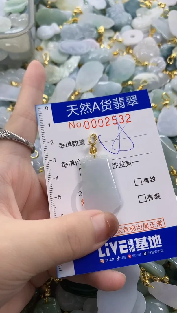 颈饰未镶嵌翡翠天然A货翡翠