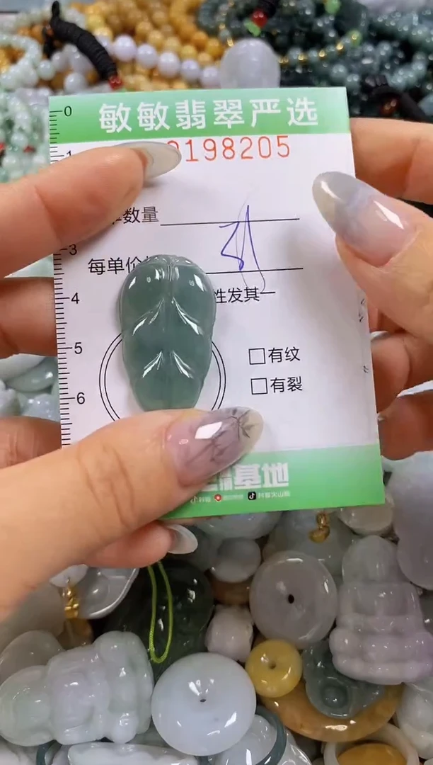 翡翠未镶嵌颈饰闪购0198205