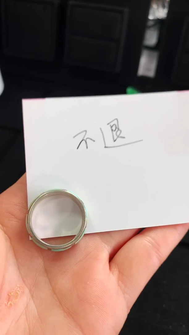 【闪购商品】绿松石戒指银S925镶嵌指环24