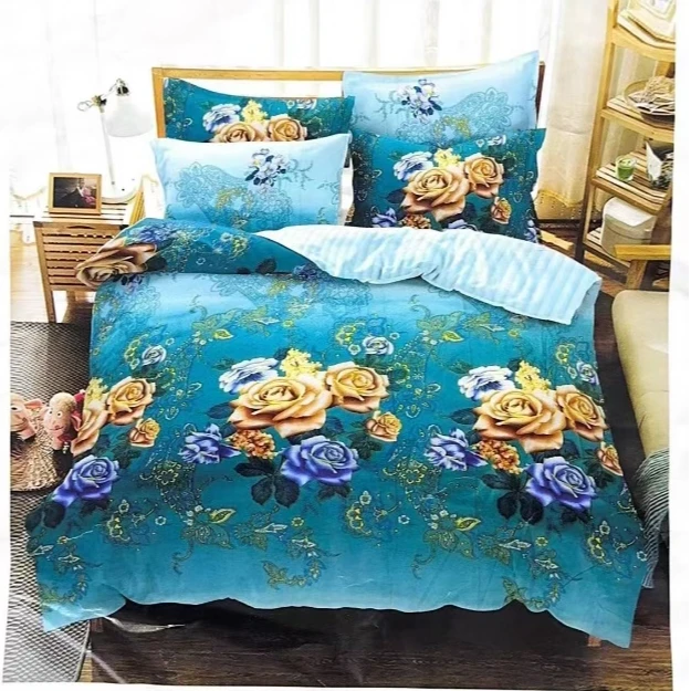 四季通用花叶流年被套