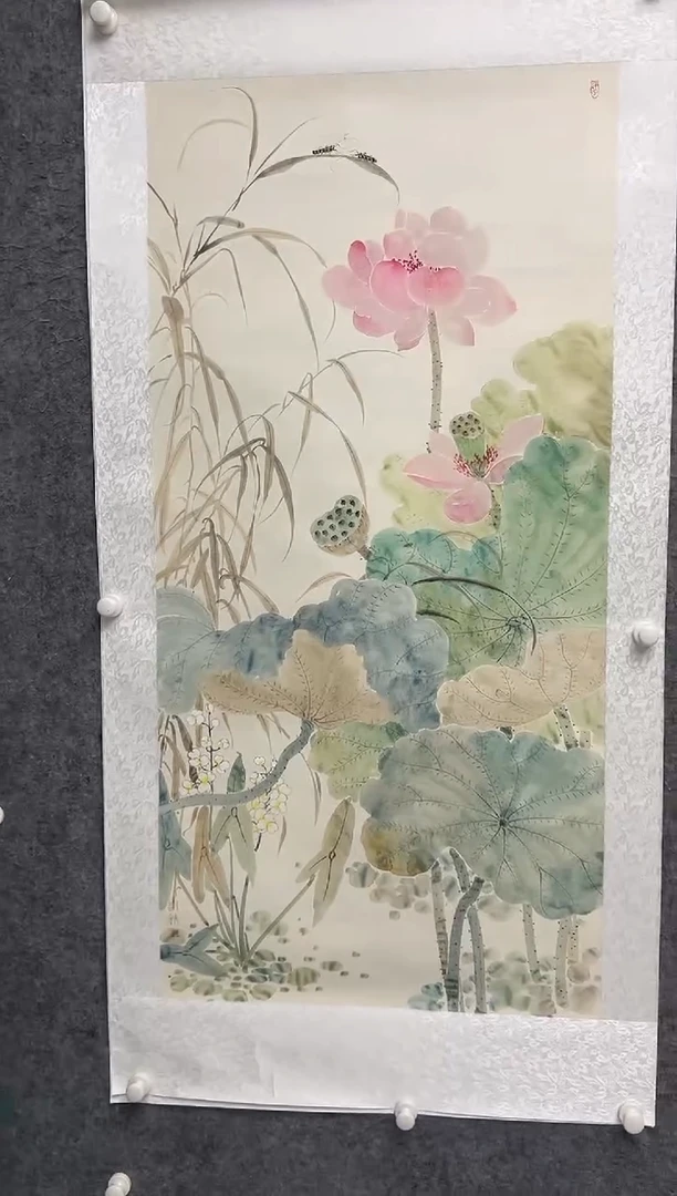 国画邹训精-8平尺-国画作品