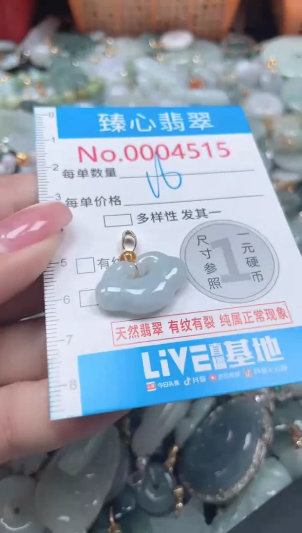 颈饰未镶嵌翡翠4515