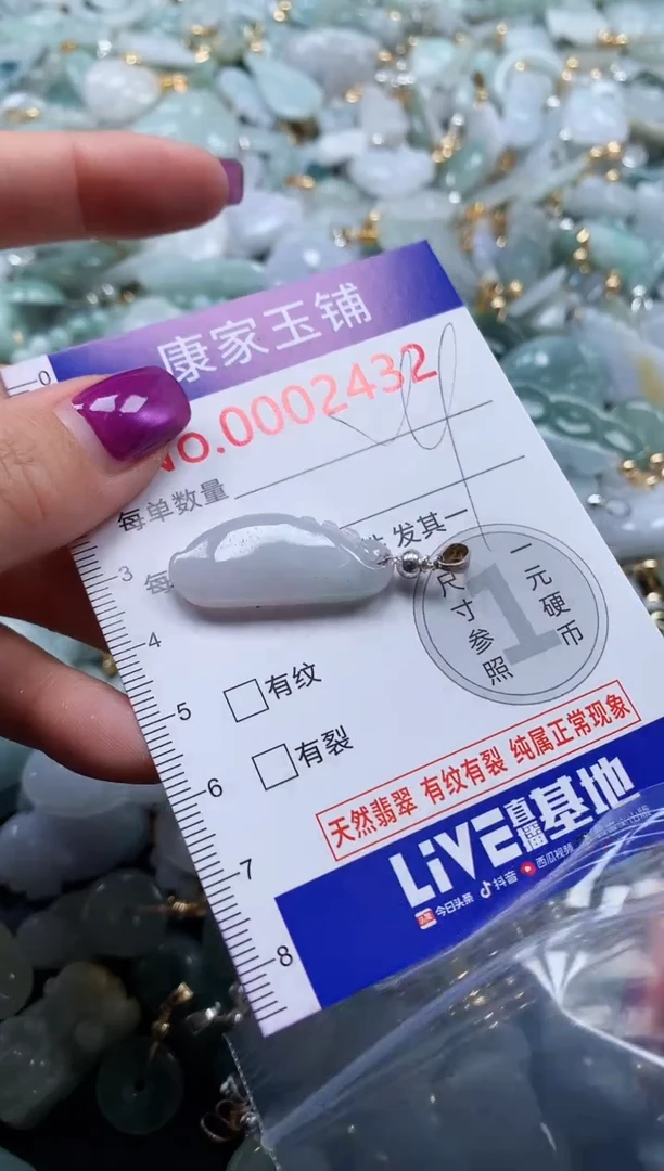 颈饰未镶嵌翡翠2432