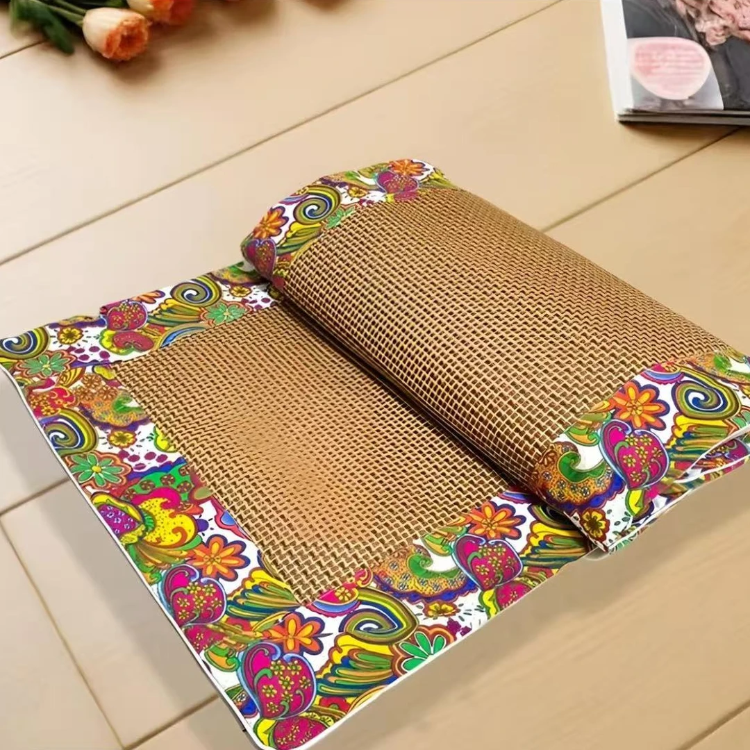 艾草凉席沙发垫/汽车坐垫艾灸毯双面可用四季可用尺寸60cm*180cm