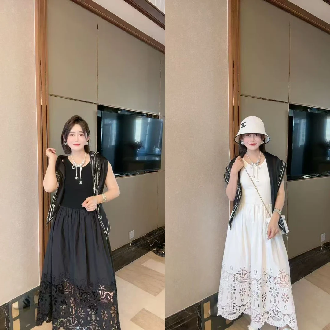 【背心连衣裙】蕾丝边背心连衣裙5625988（小码裙长约120cm）