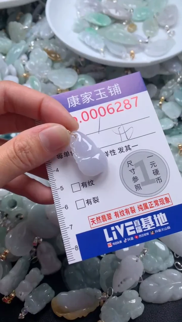颈饰未镶嵌翡翠6287