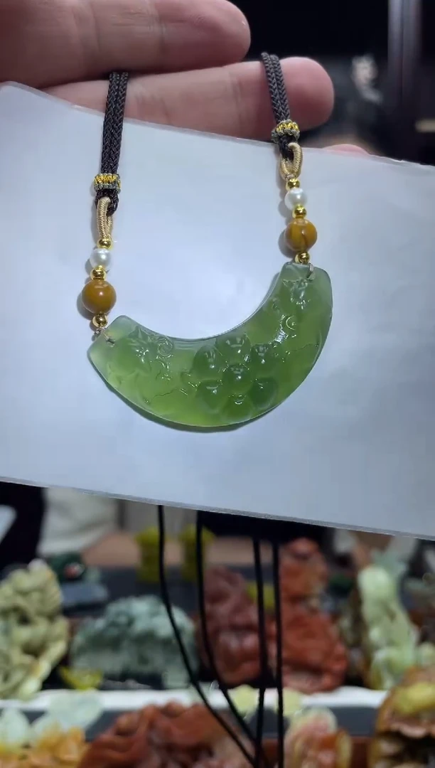 岫玉未镶嵌吊坠·多样性发货*拍一发一