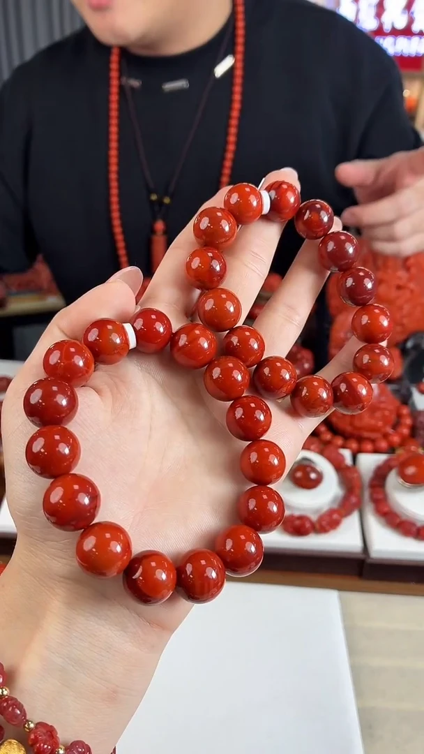 未镶嵌瓦西手串14mm南红玛瑙（多样式发其一）