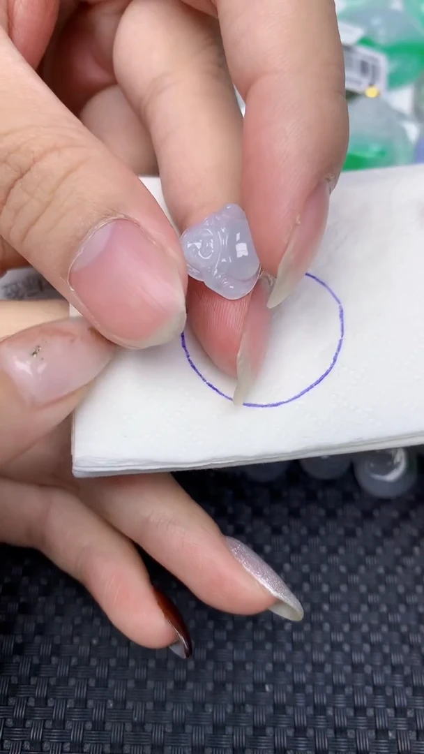 颈饰未镶嵌翡翠天然缅甸翡翠a货百元以上9元证书费自理