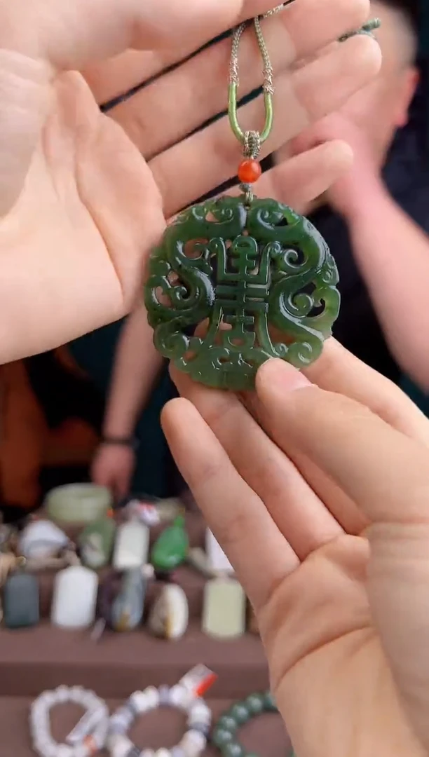 【闪购商品】和田玉颈饰未镶嵌ZZ 拍一发一 多样性发货