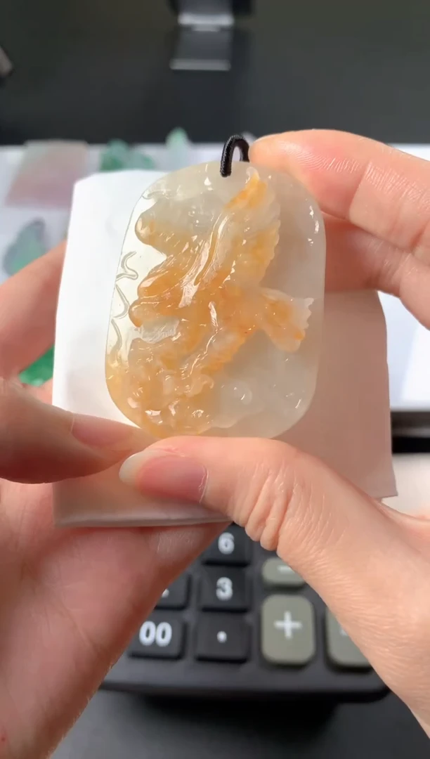 未镶嵌定制翡翠海*?毛货抛光
