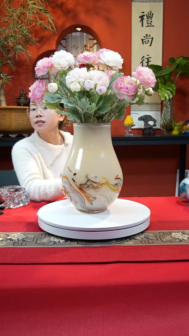 手工艺品琉璃花瓶