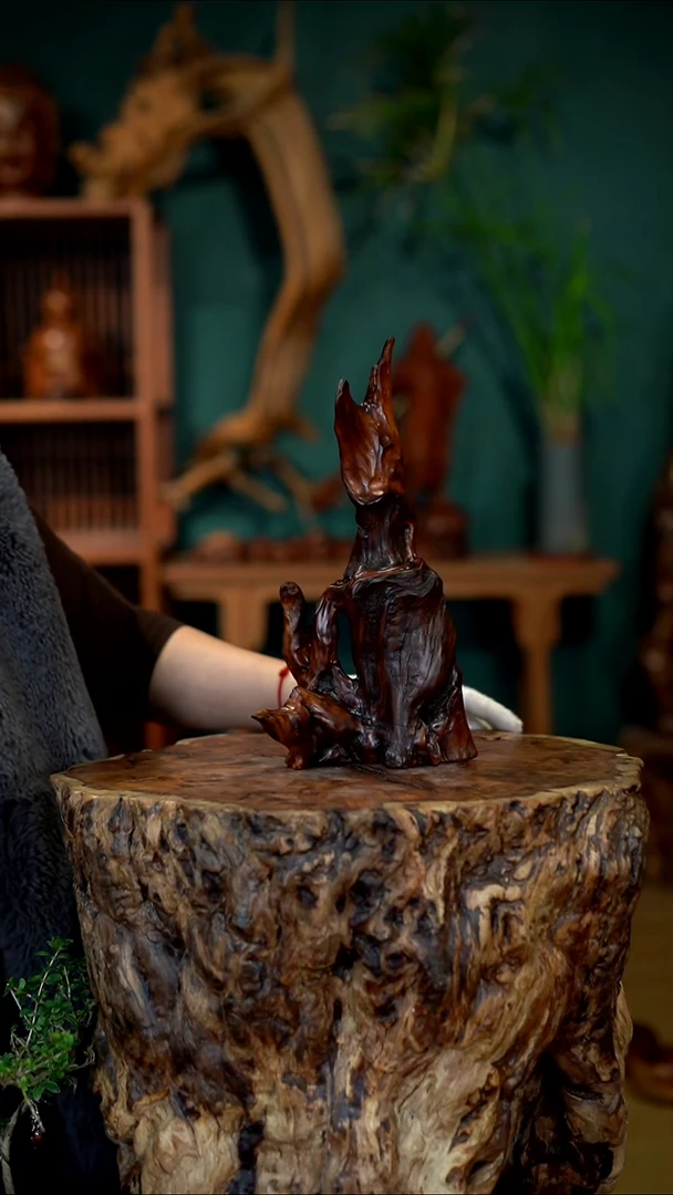 枣木雷击枣木半壁江山