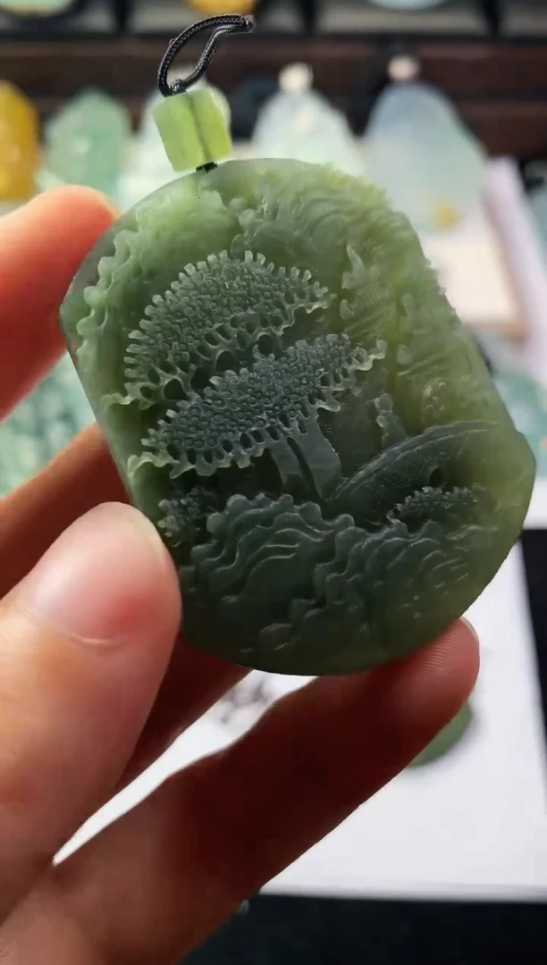 未镶嵌定制翡翠B***e毛货不退不换