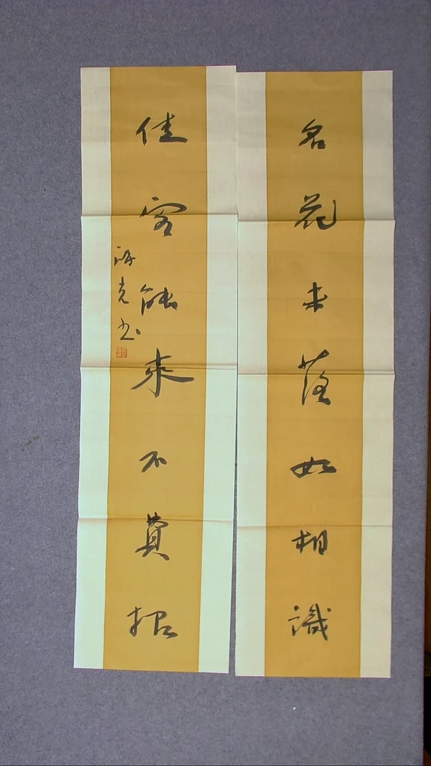 书法郭鸿光银川八平尺138*34*2