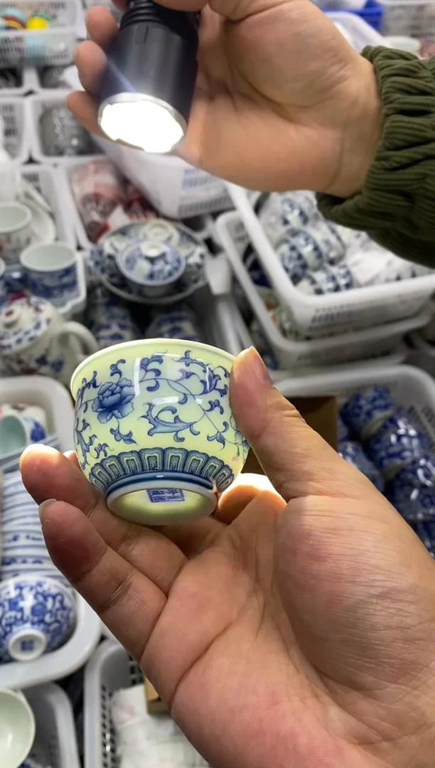 陶瓷景德陶瓷茶具容量约55