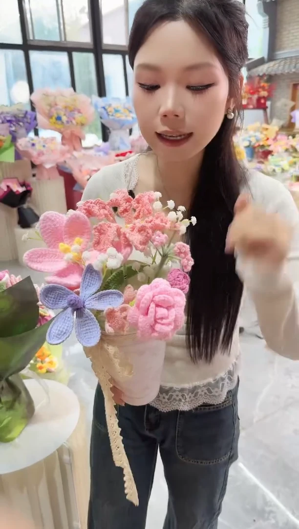 非遗手工定制花束，孤品清仓！！