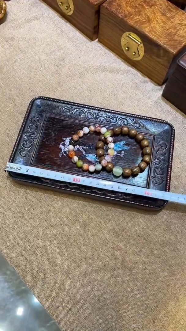 木喜鹊登梅小茶盘