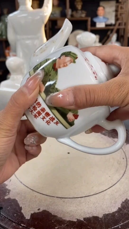 收藏家居装饰摆件真品瓷器老物件