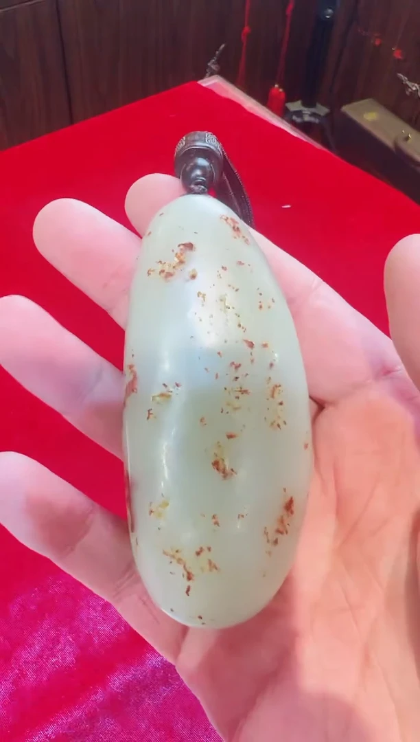 【闪购商品】和田玉把件未镶嵌原皮原料/大的