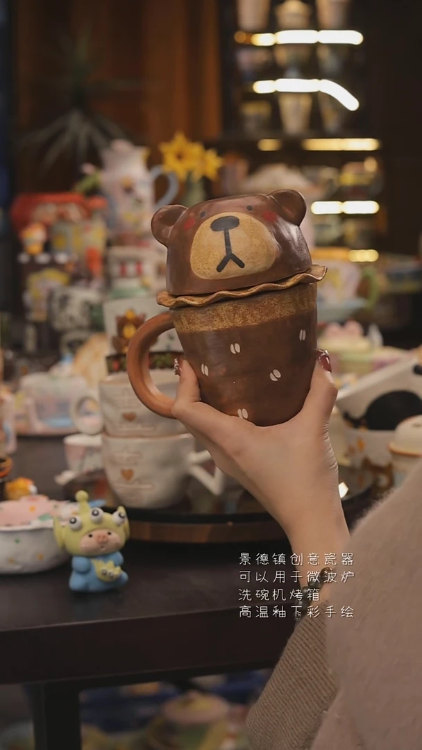 景德镇釉下彩绘设计师款式陶瓷