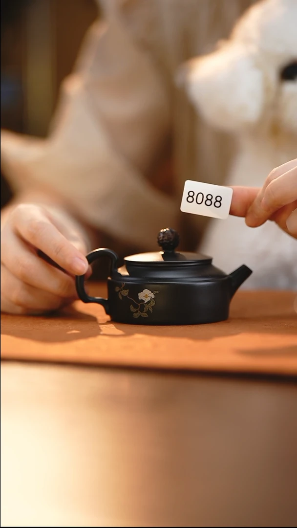 雲梦茶器紫陶茶壶8088