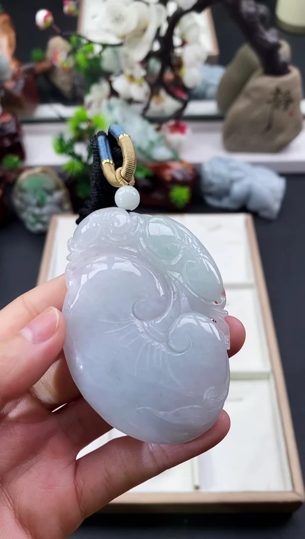 颈饰未镶嵌翡翠天然缅甸A货翡翠