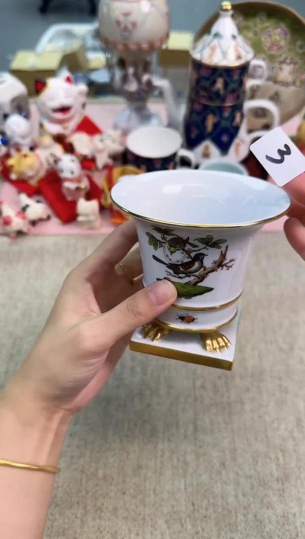 瓷片辰辰的瓷器好看到爆