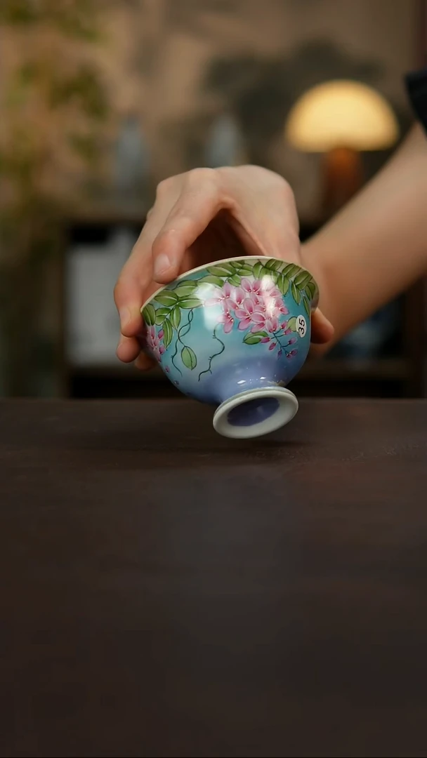 景德镇陶瓷杯碗柴烧多人