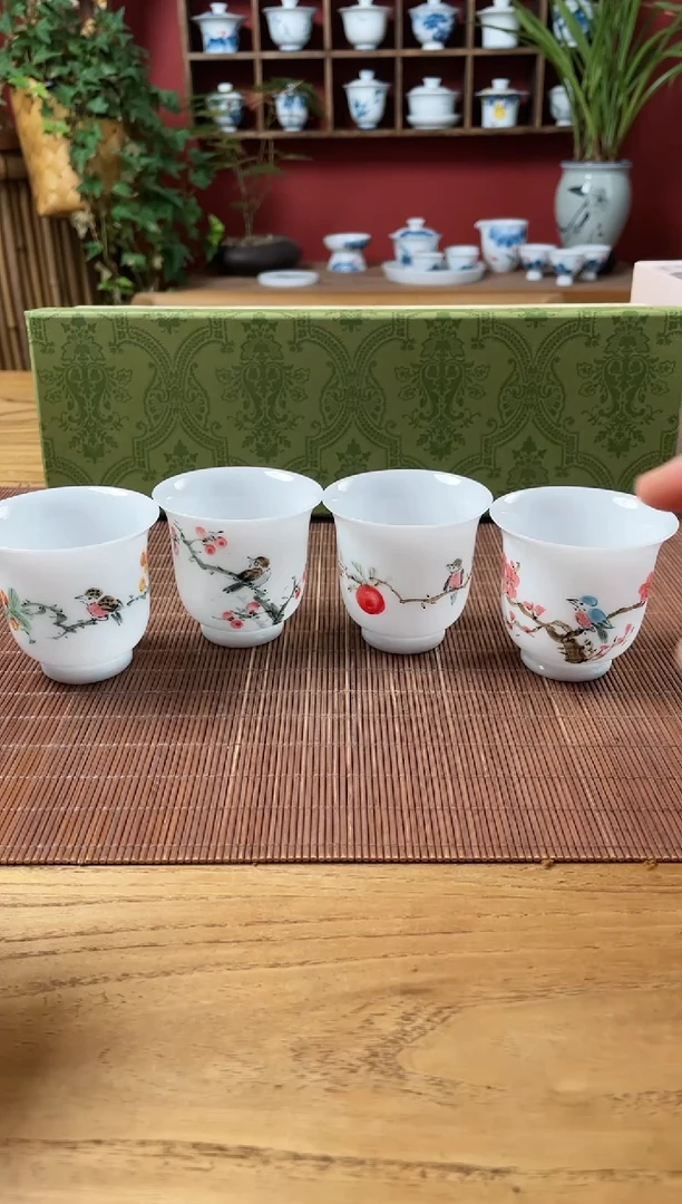 杯子盖碗/杯群芳斋闪购链接（以闪拍图片为准）