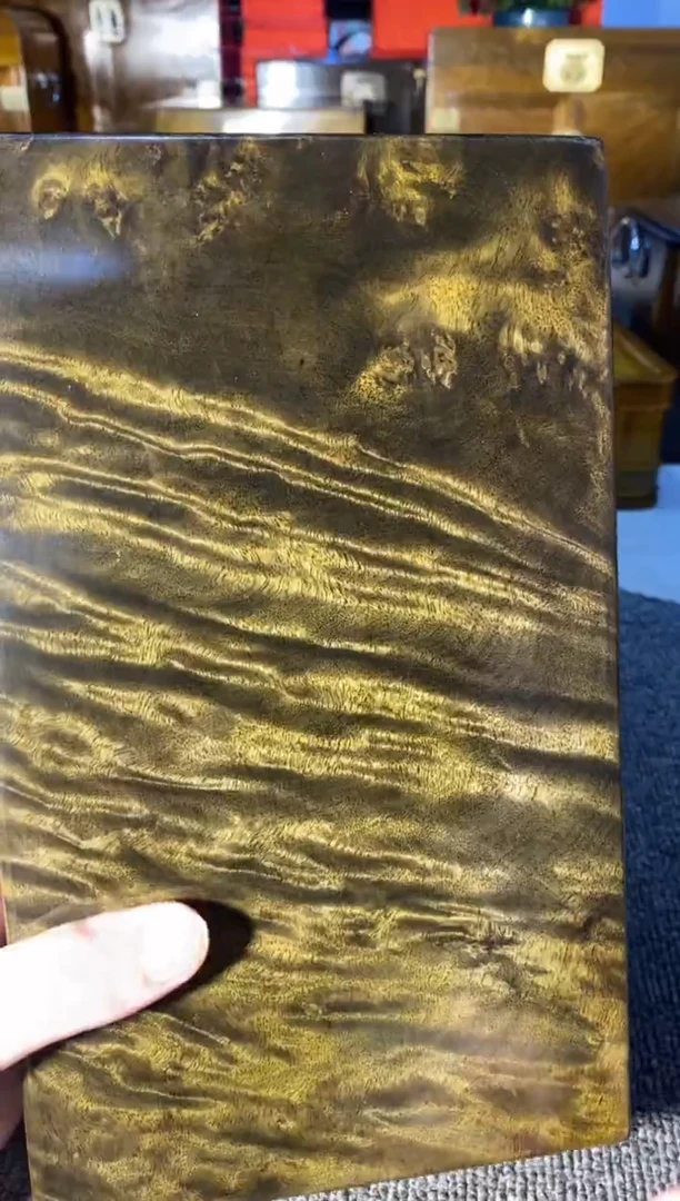 【闪购商品】金丝楠木艺阴沉首饰盒F4