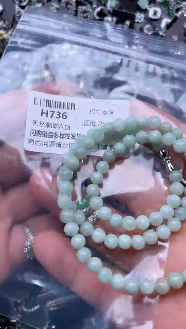 【闪购商品】翡翠颈饰未镶嵌H736项链
