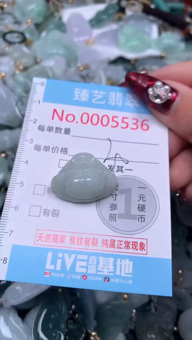 颈饰未镶嵌翡翠5536