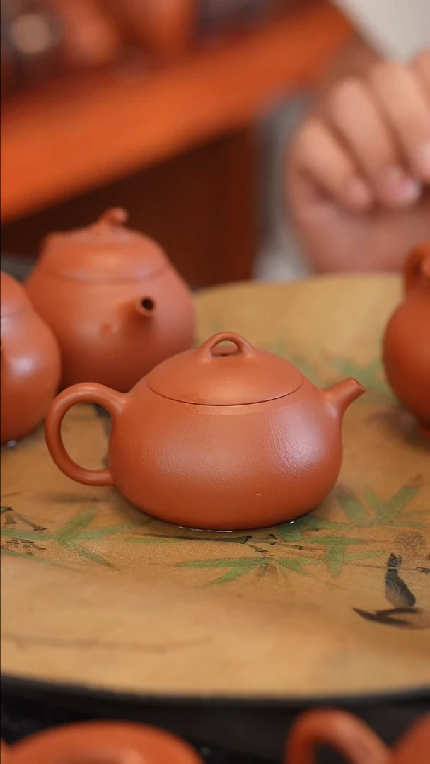 茶壶紫砂全手宽口