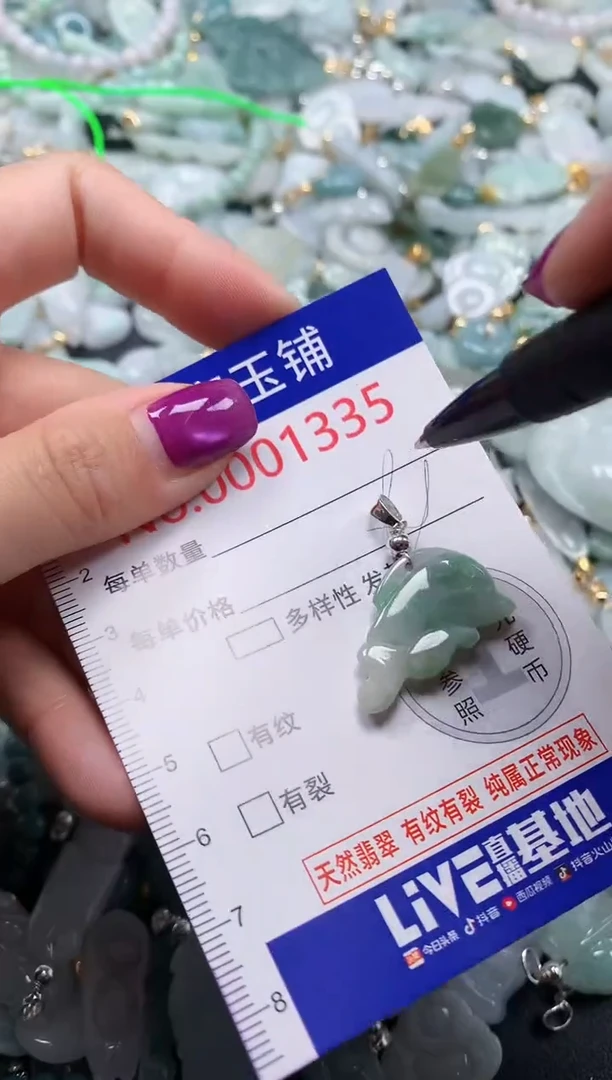 颈饰未镶嵌翡翠1335