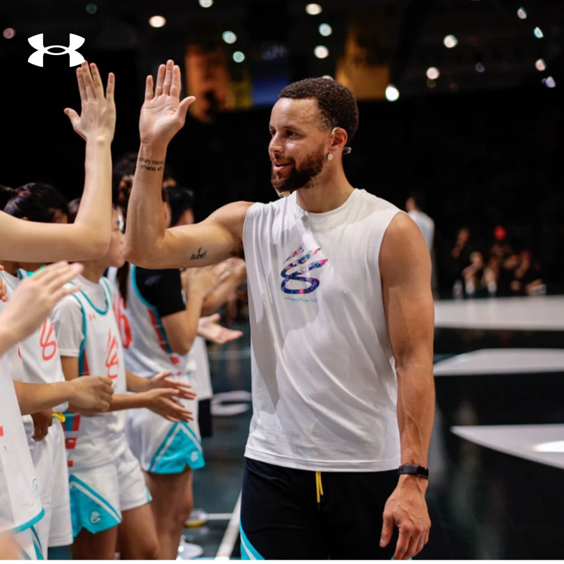 安德玛官方【库里同款】UA库里CURRY男子宽松篮球运动背心6012936